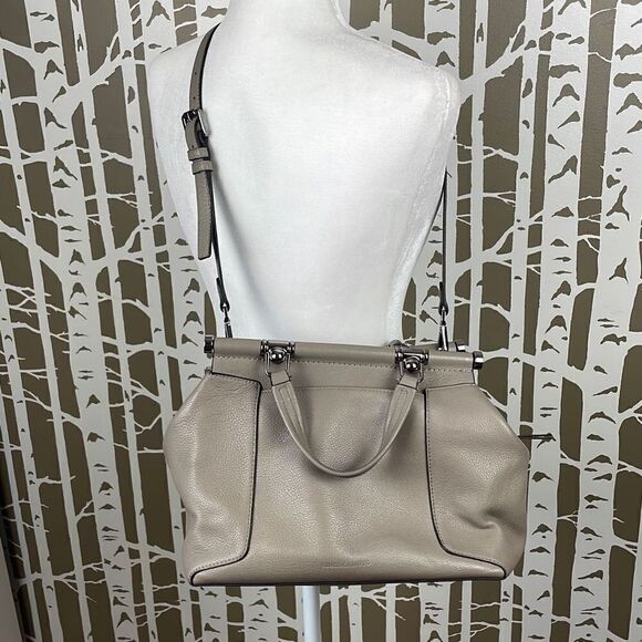 Vince Camuto Carla Grey Multi Snake Satchel - Picture 3 of 15